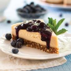 Cheesecake met Bosbessen